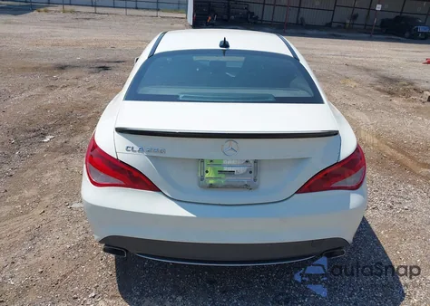 2015 Mercedes-Benz Cla 250 from USA, damaged, VIN WDDSJ4EB8FN282980